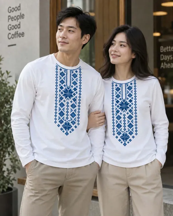 Trang phục hiện đại với mẫu thêu Vyshyvanka cách tân